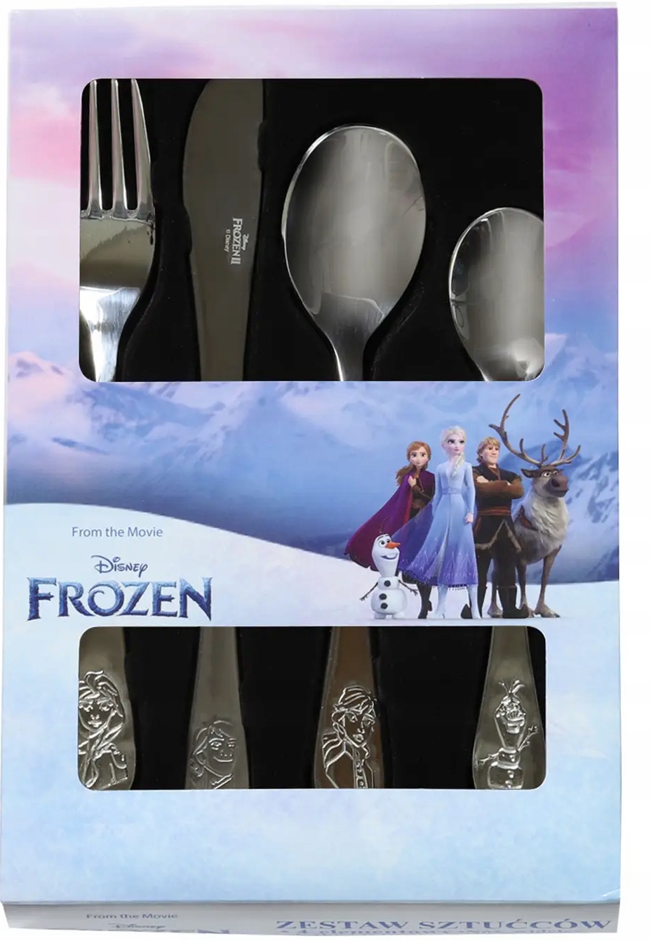 

Zestaw Sztućce Dziecięce Frozen Disney Kraina Lodu
