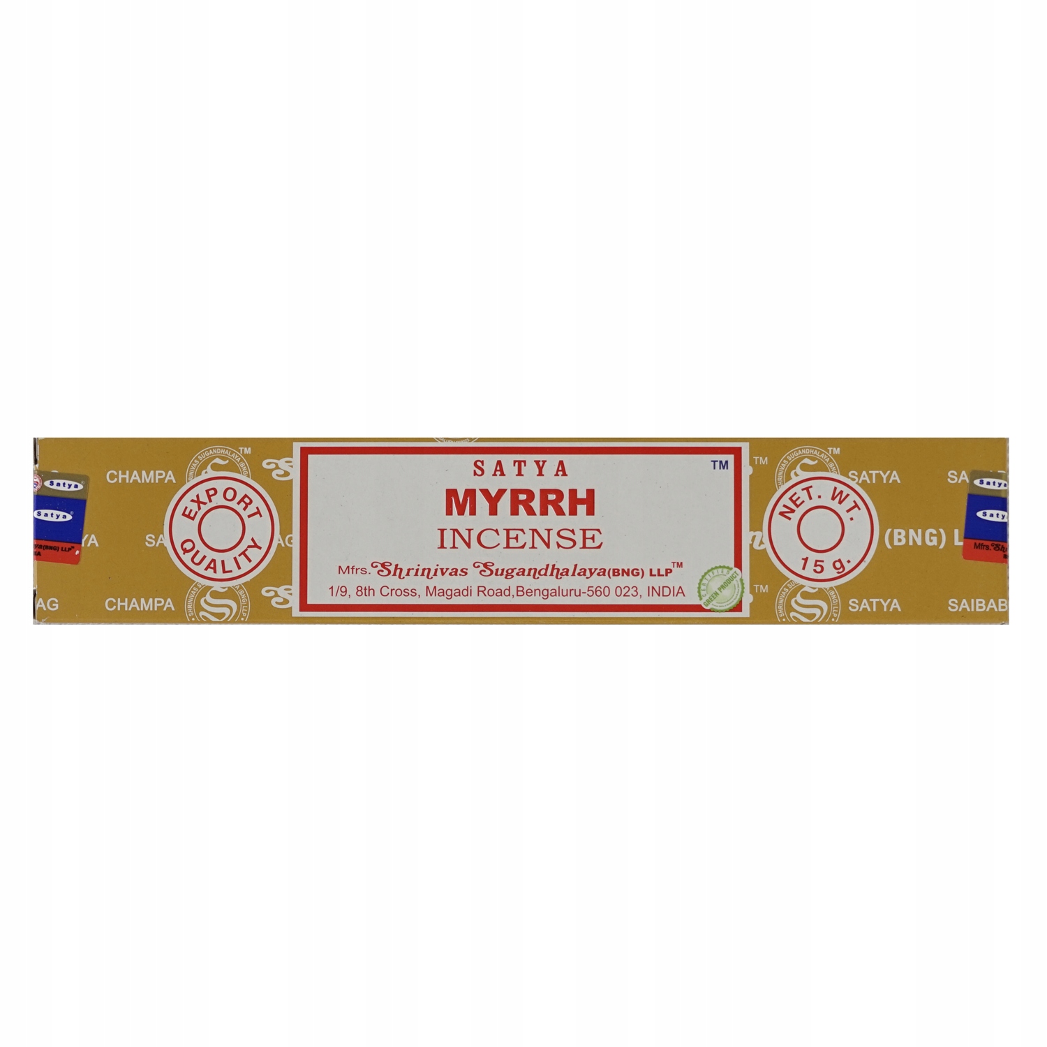 

Kadzidła kadzidełka Satya Myrrh Mirra