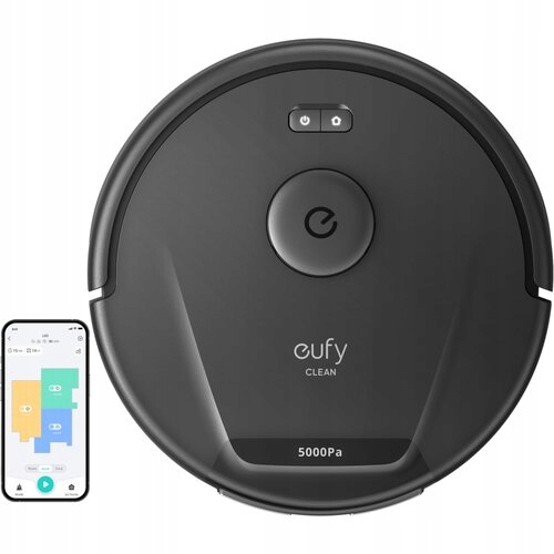 Robot sprzątający eufy L60 Hybrid Czarny mopujący z automatyczną bazą