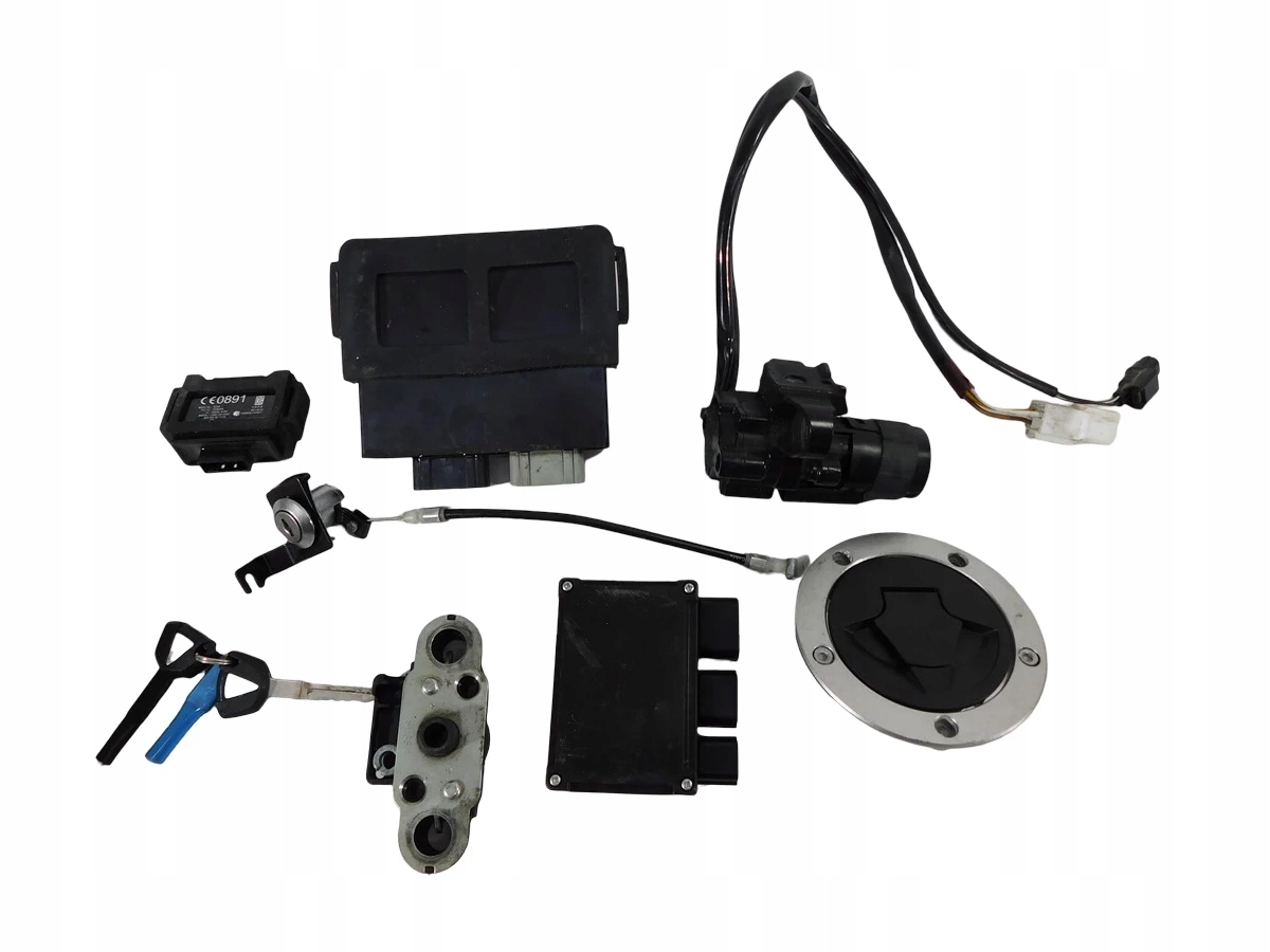 Počítač Spínač Zapaľovania Zámok Modul Kawasaki ZX-6R Ninja 13-18 U-11 21175-0811 27
