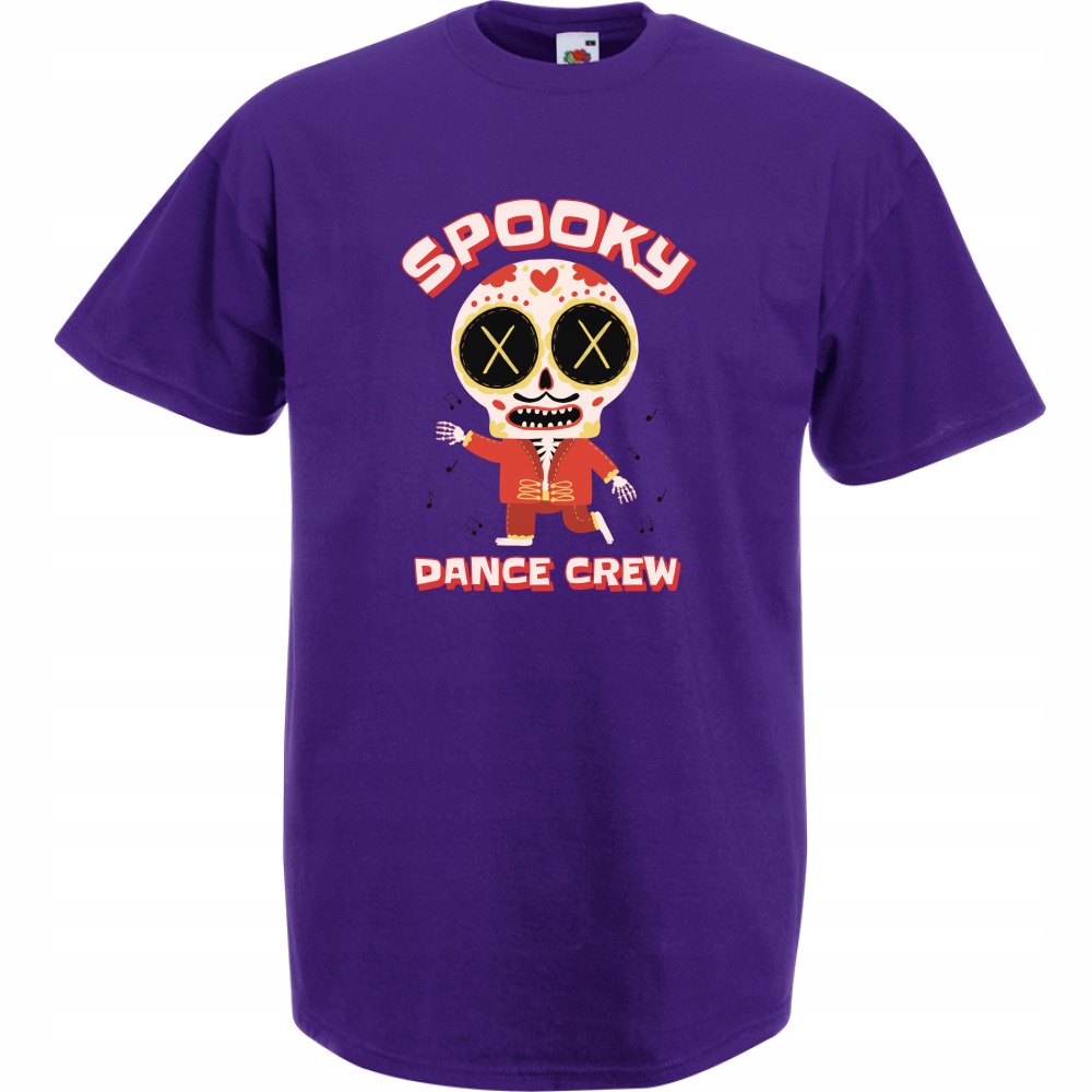 

Koszulka spooky dance halloween M fioletowa