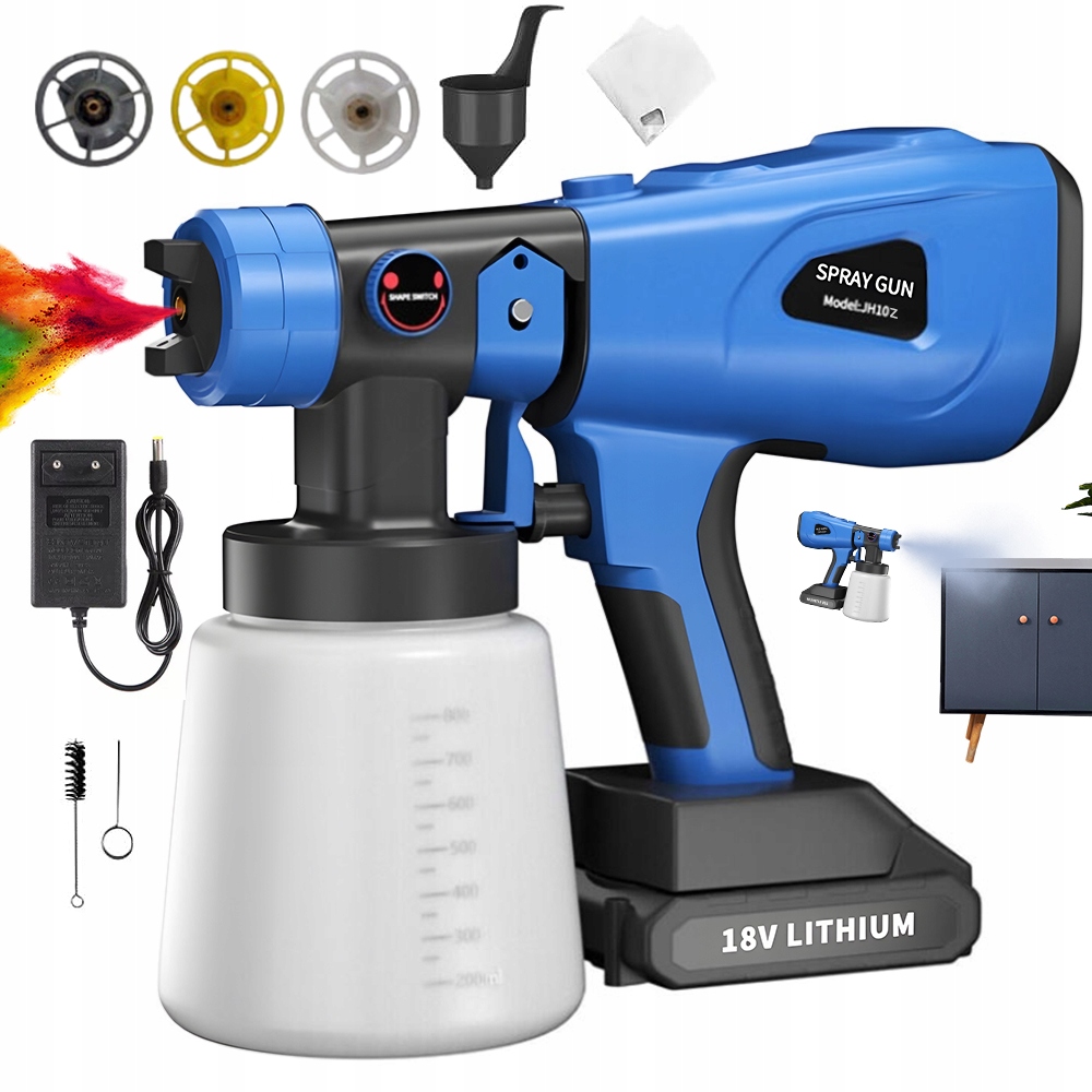 Malířský Agregát Elektrická Pistole Na Lakování A Smaltování 1600 W