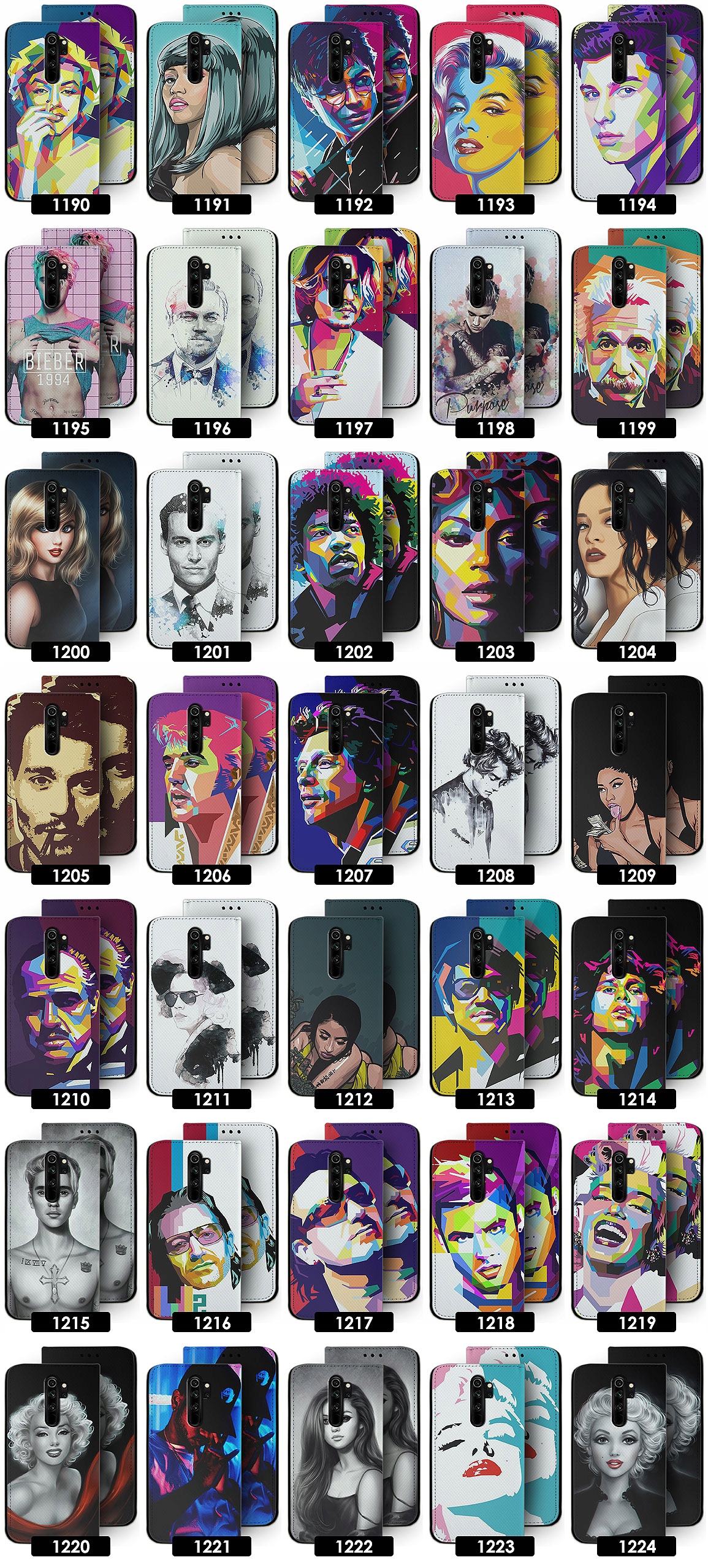 ETUI PREMIUM DO XIAOMI REDMI NOTE 8 PRO WZORY Dedykowana marka Xiaomi