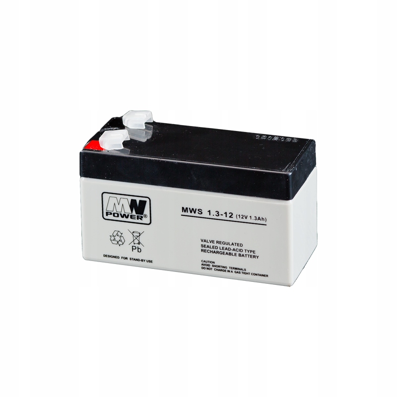 

Akumulator Mws 1.3-12 Agm 12V/1.3AH-MWS