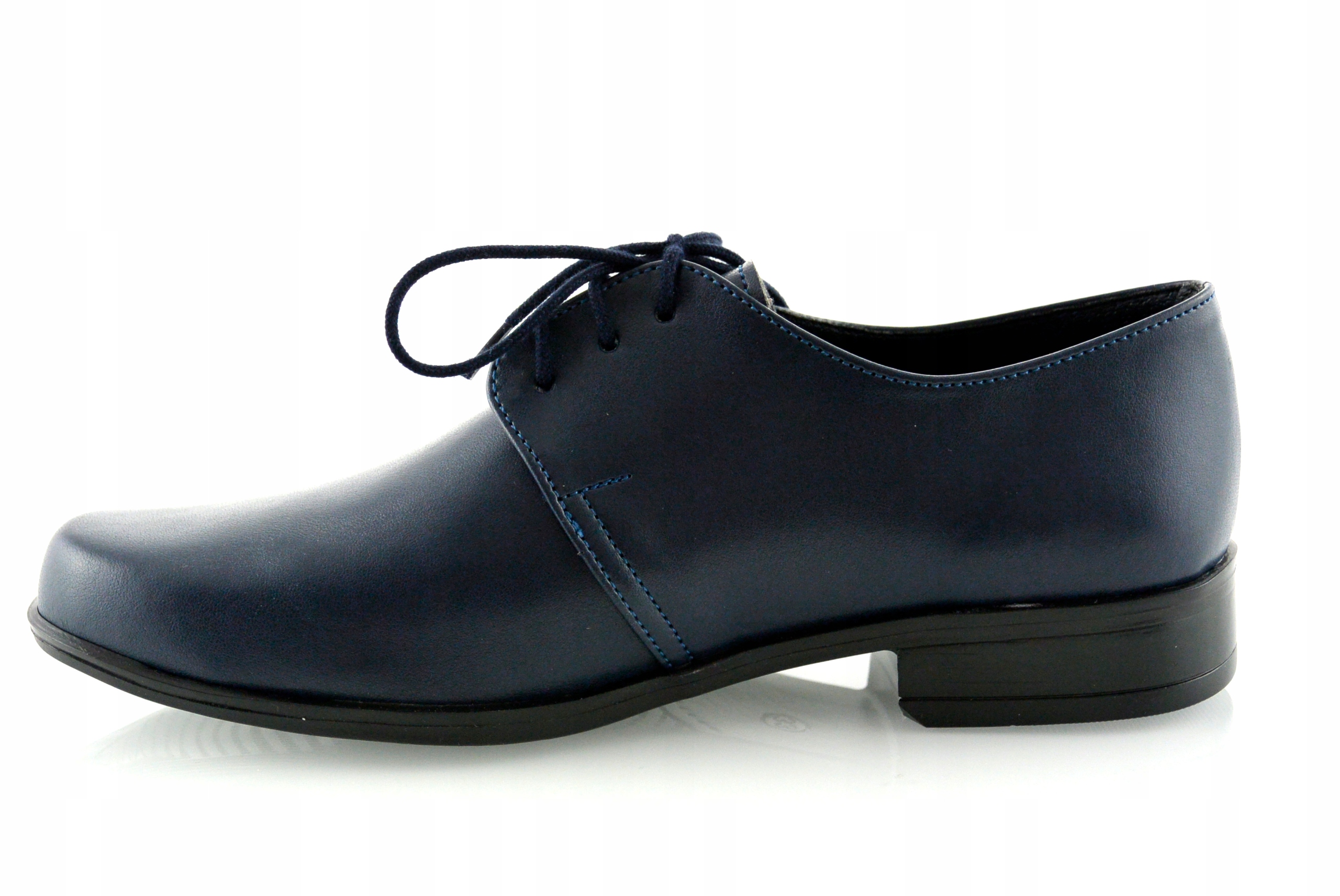 POLSKIE WIZYTOWE BUTY KOMUNIJNE GŁADKIE GRANAT r34 Bohater brak