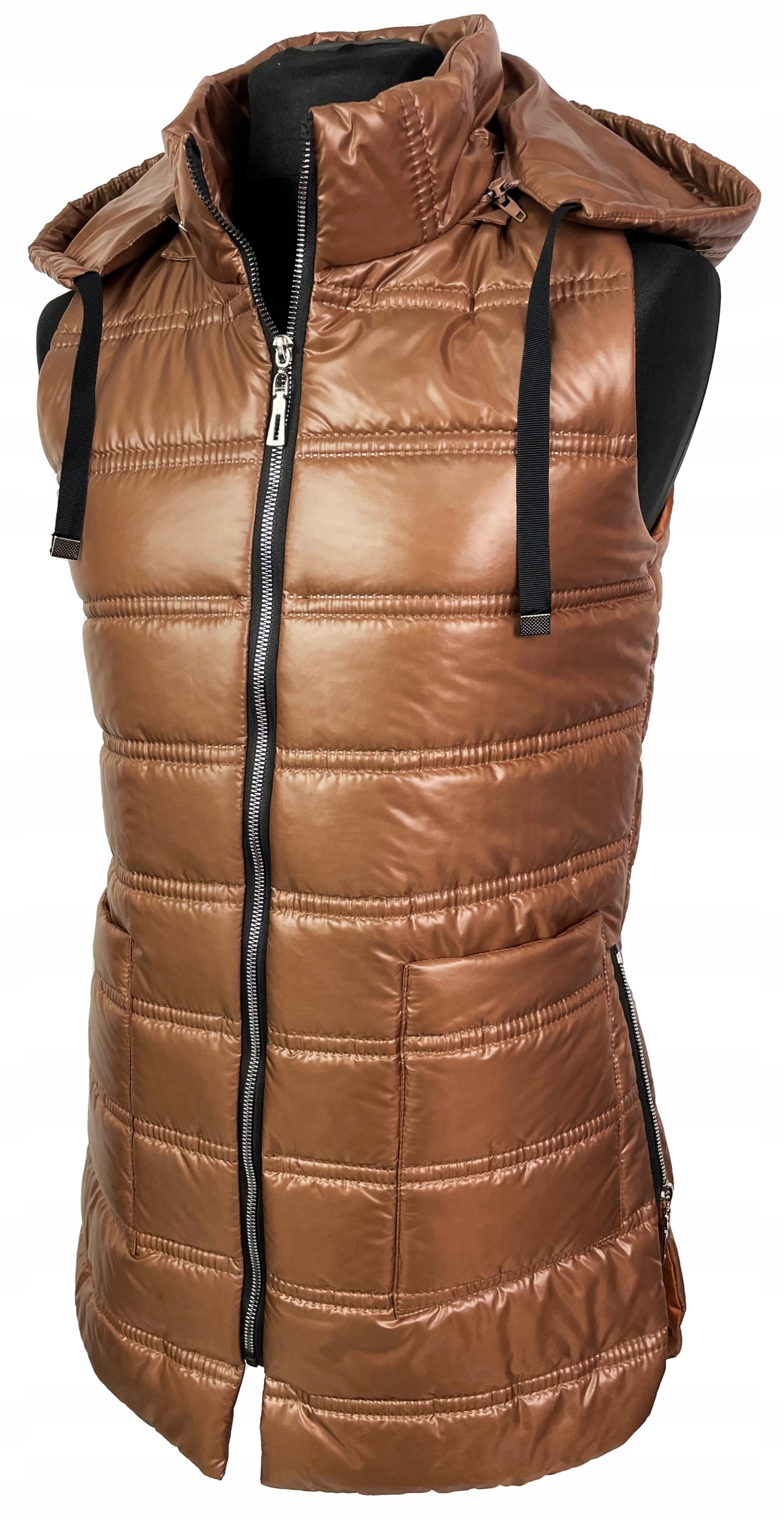 MODNA KAMIZELKA PIKOWANA BEZRĘKAWNIK XXL 48 50