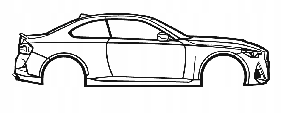 nástěnná dekorace Obraz Auto Bmw M240I 2022