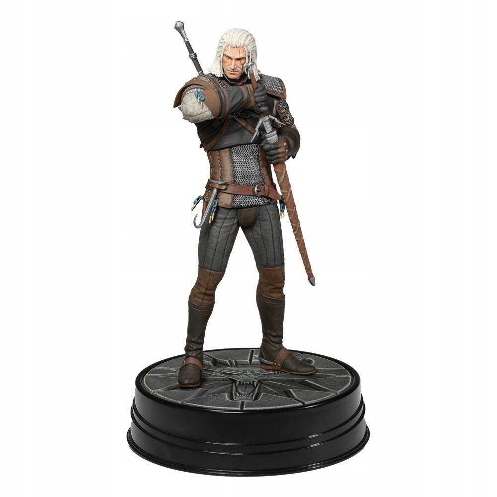 Figurka Geralt s vyměnitelnou hlavou Heart of Stone Zaklínač