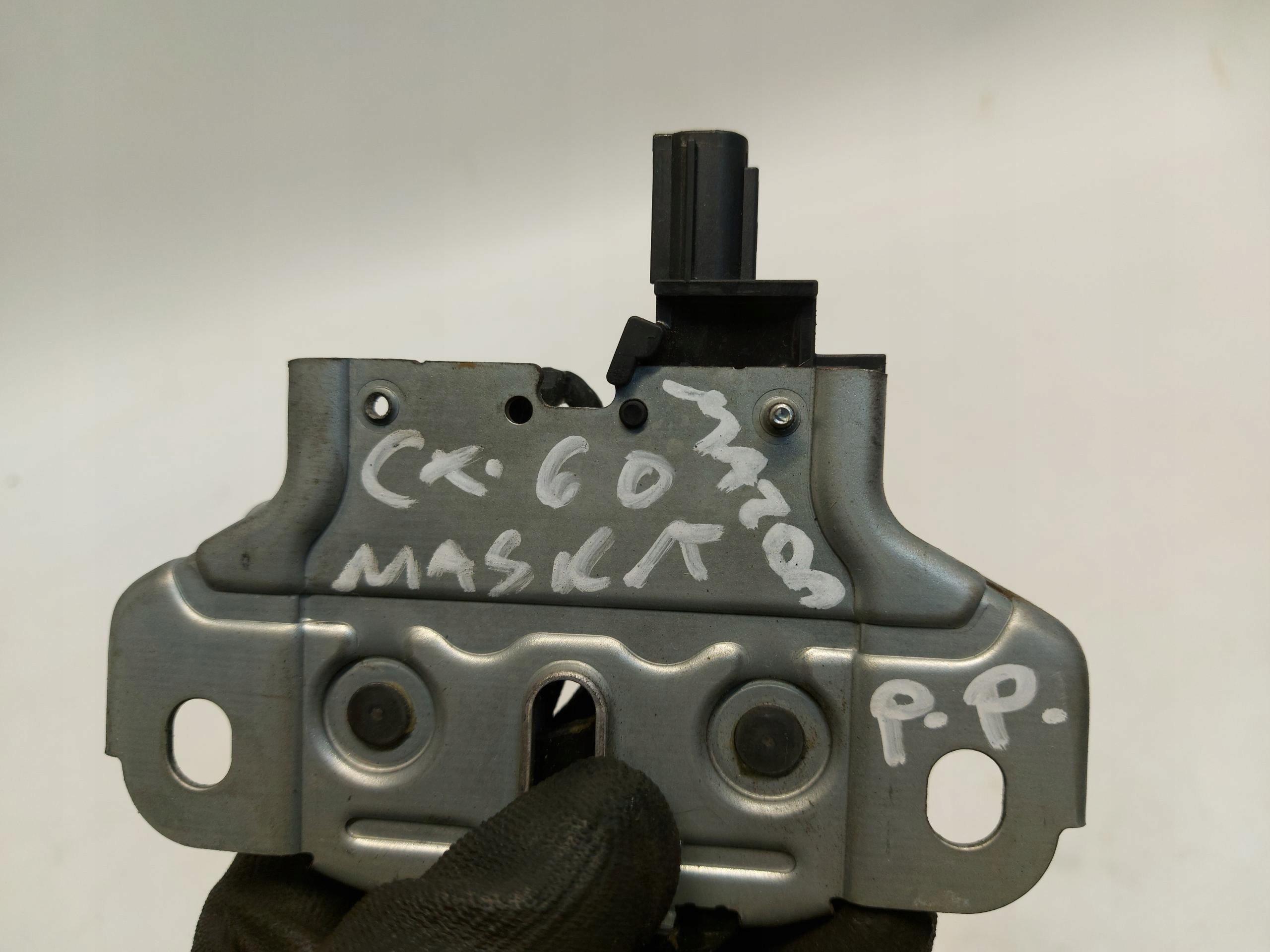 Mazda CX60 PHEV bonnet latch lock right front