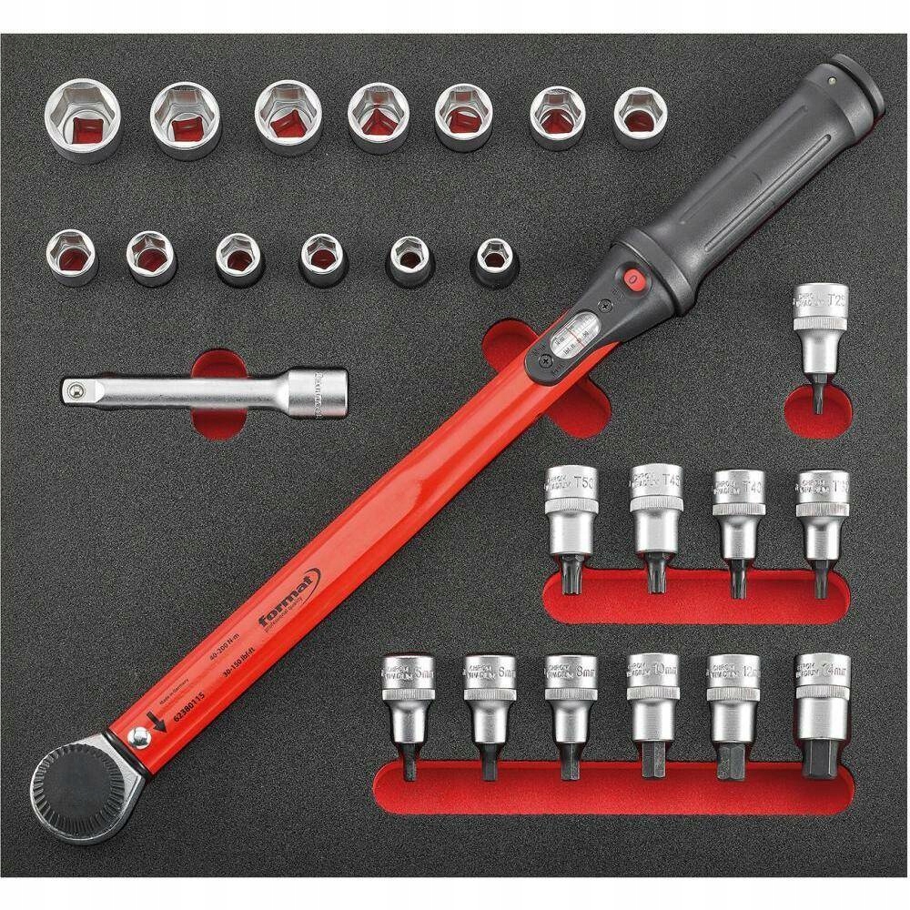 Modul s momentovým kľúčom 1/2", 26-dielny, modul 2/3 Format