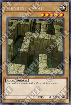 

Yu-Gi-Oh! Tcg: Labyrinth Wall (maze)