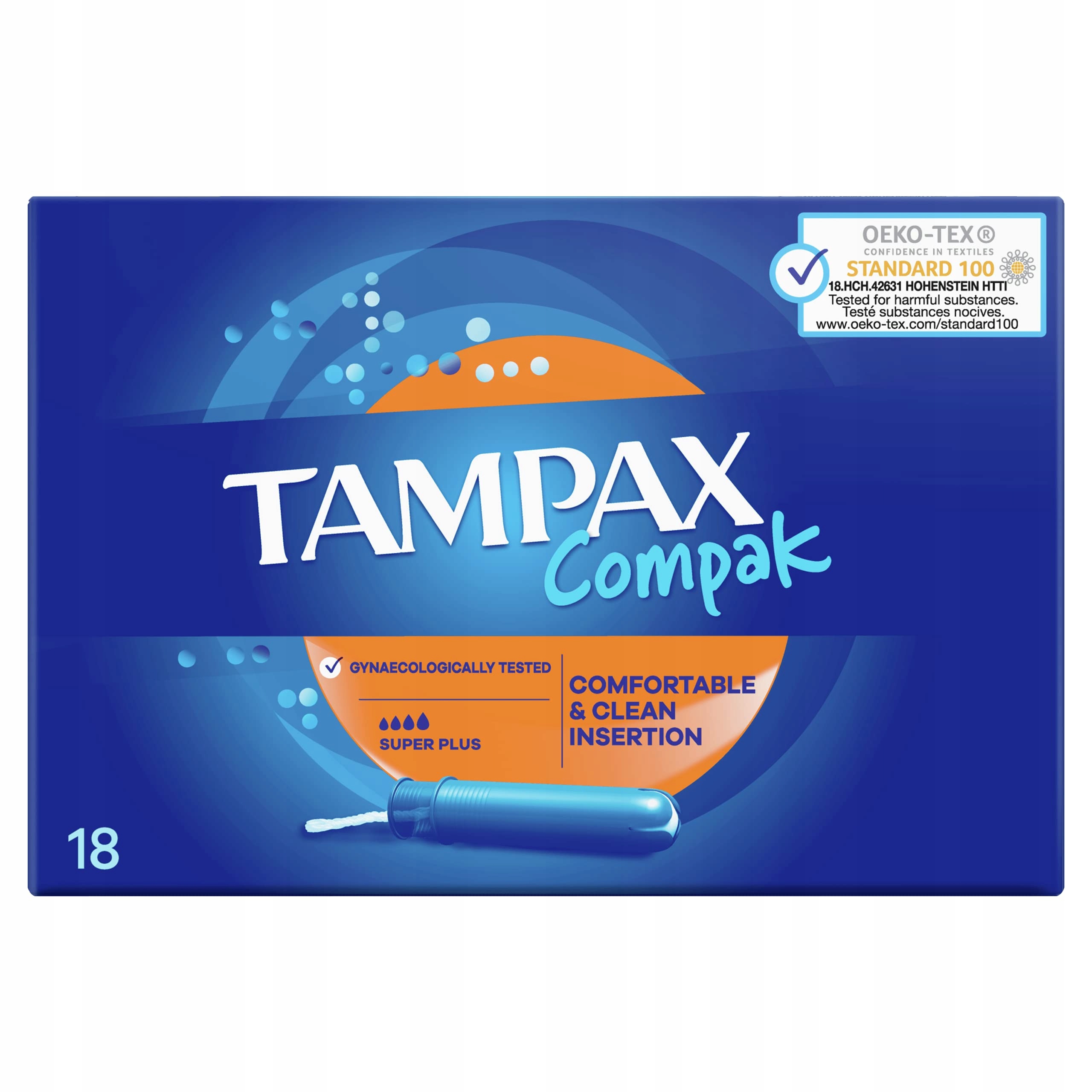 

Tampax Tampony Compak 18