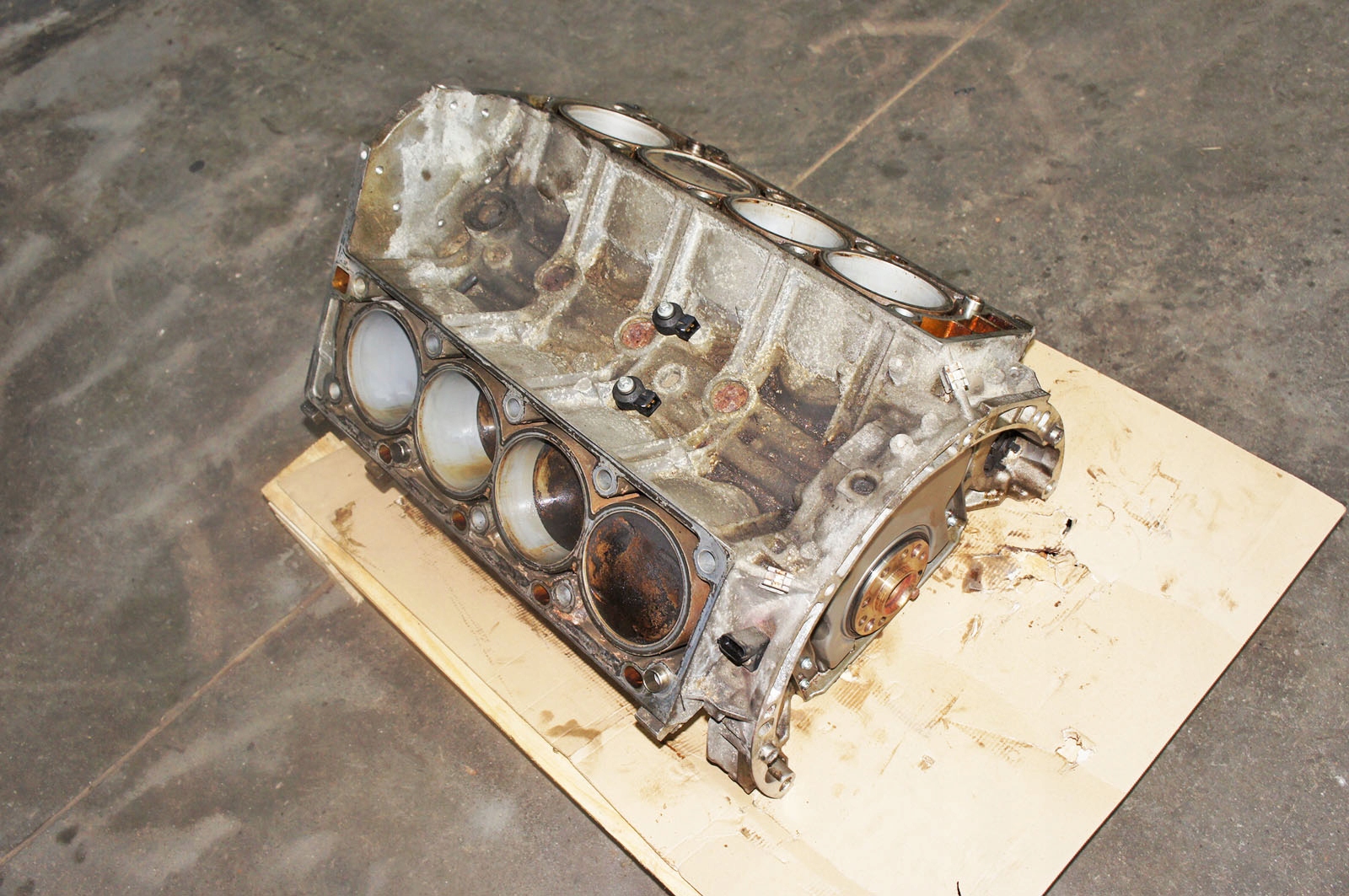 AA416 Mercedes W221 S-klasa 5.5i Blok Silnika Dół 273.961 273961 Typ samochodu Samochody osobowe