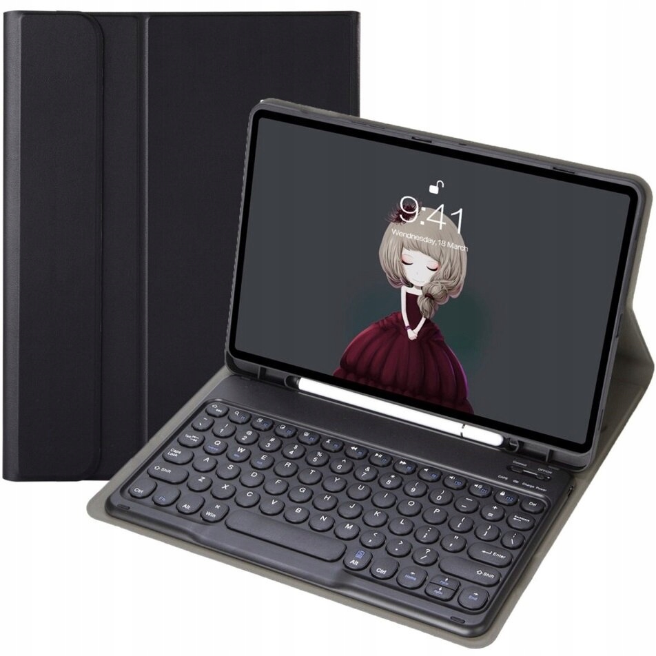 Pouzdro S Bluetooth Klávesnicí Pro Ipad 10.2 7/8/9 Generace Air 10.5 2019