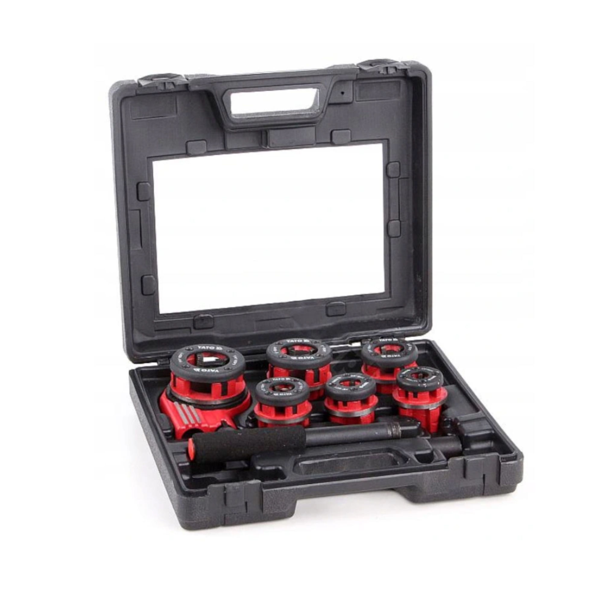 GWINTOWNICA RĘCZNA 1/4"-5/4" KPL. 7szt. YT-2900 Rozmiary głowic 3/8