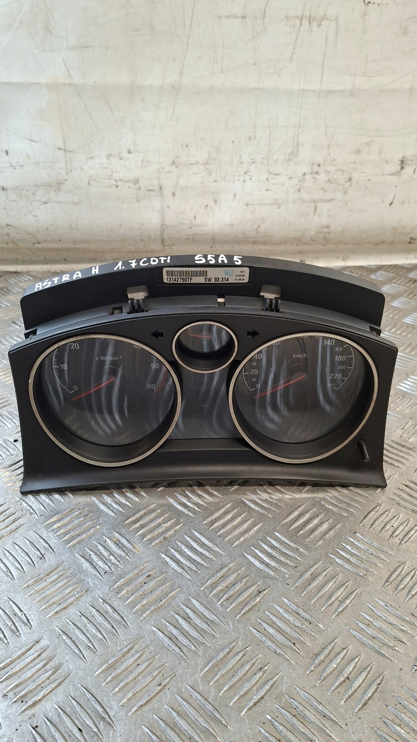 dials dials OPEL ASTRA H 1.7CDTI