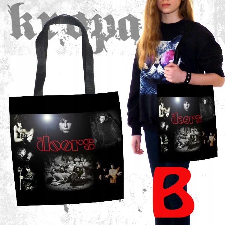 Torba na ramię THE DOORS FullPrint WZORY! Typ inny