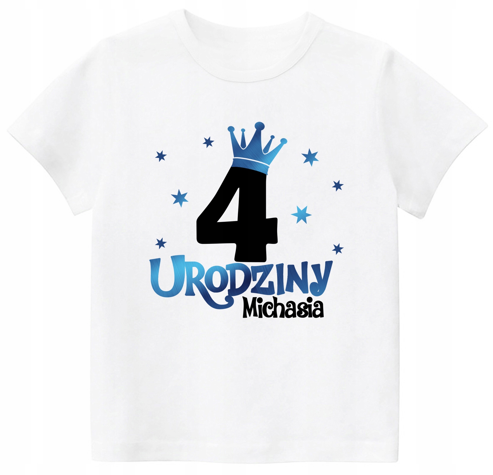 

Koszulka T-shirt Urodziny 4 Lata Imię r. 104