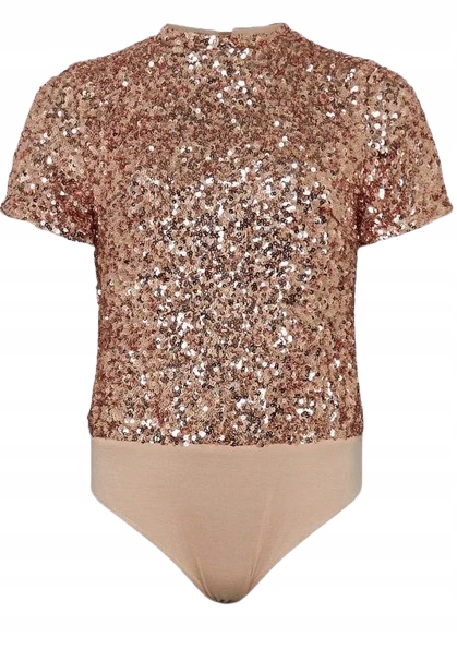 Coast Body S Flitry A Krátkým Rukávem S Lesklým Zipem, 40 Hke