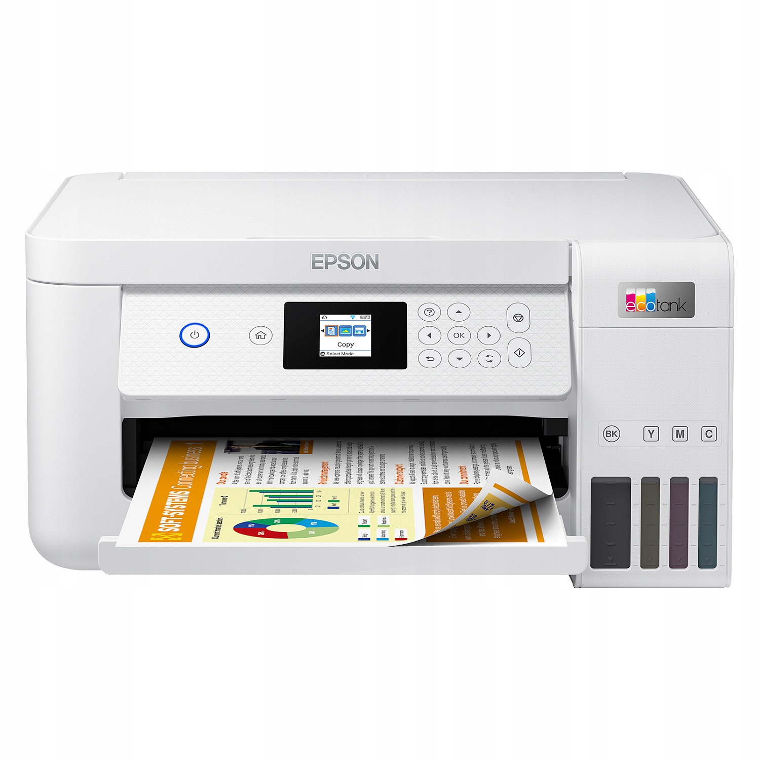 Epson EcoTank ET-2856 drukarka atramentowa A4 Wi-Fi ze skanerem