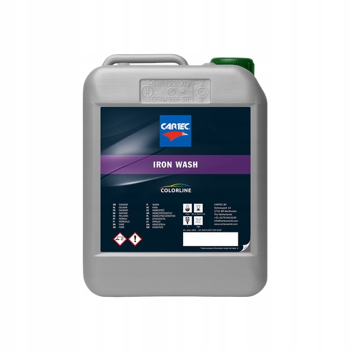 Cartec Iron Wash 5l – účinná dekontaminácia laku a diskov