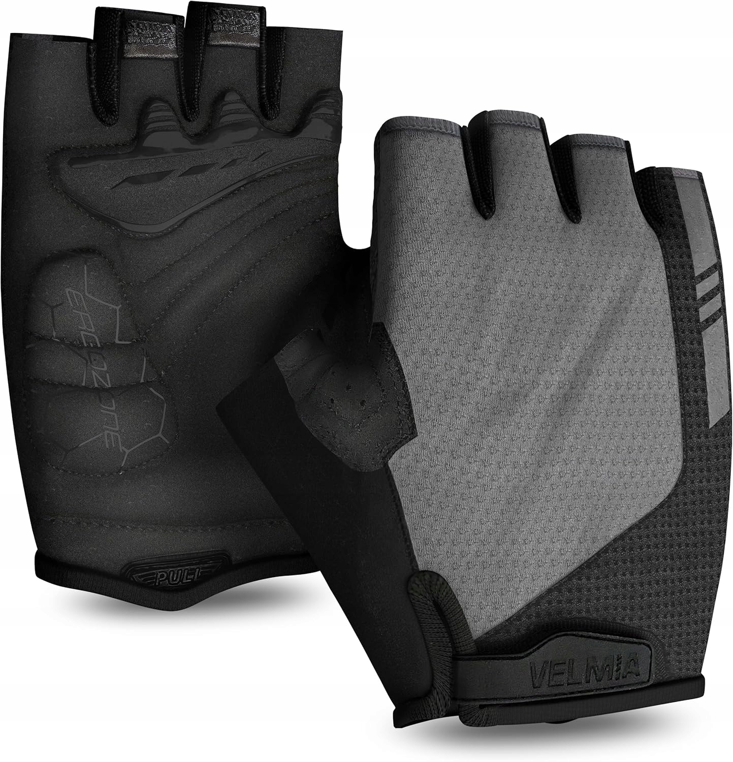 Velmia Rękawiczki Rowerowe Mtb Czarne Rozmiar L Antypoślizgowe unisex grip