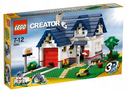 Lego 5891 Creator Apple Tree House Dom