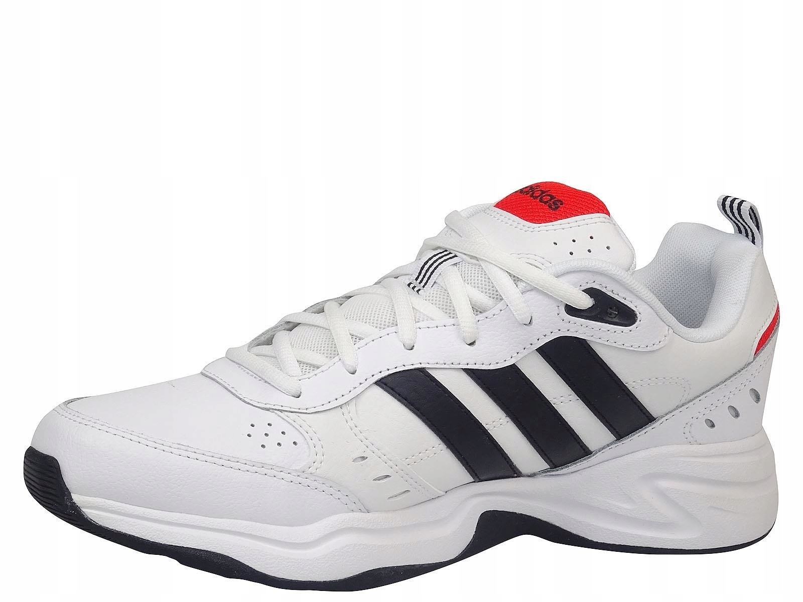 ADIDAS STRUTTER EG2655 BUTY MĘSKIE SKÓRZANE BIAŁE Rozmiar 44