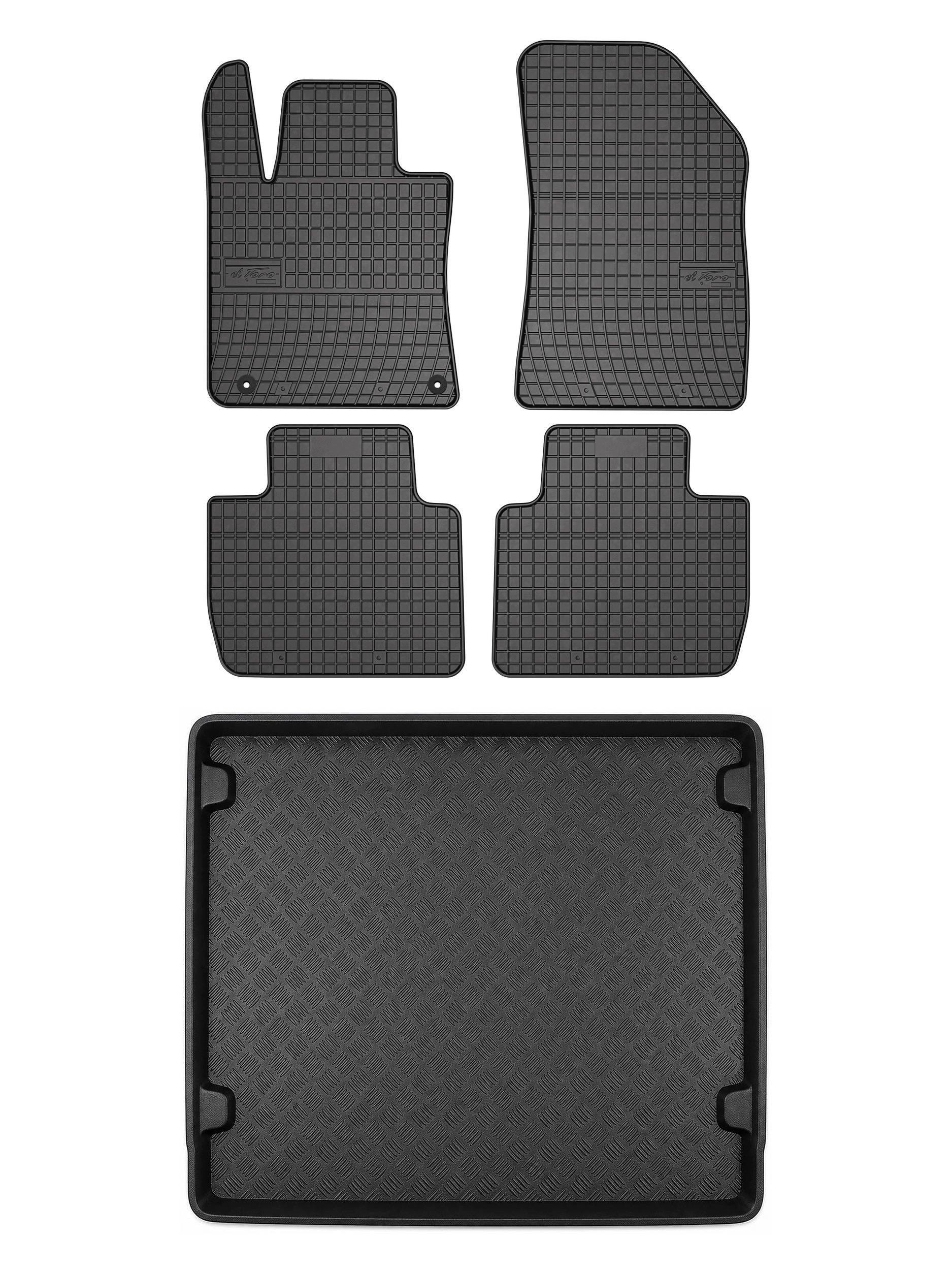 Gumové koberce SolidPRO rohož do kufru pro: Peugeot 508 Rxh 2012-2018
