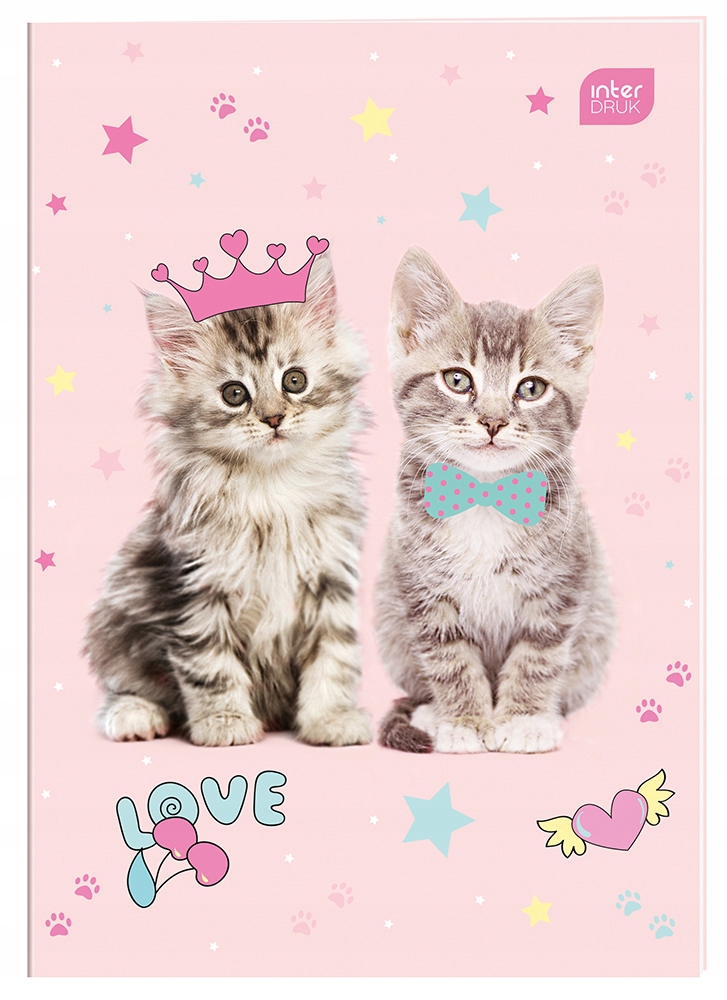 ZESZYT A4 32 KRATKA POLYPROPYLEN OKŁADKA PP WZÓR 3