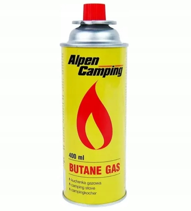 Kartusz Gazowy Alpen Camping Nabój 220g Butan Izobutan Turystyczny X1