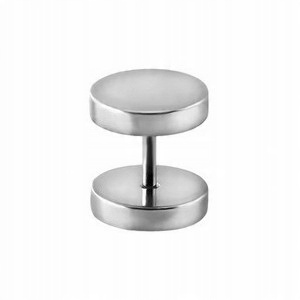 

Fake Plug Oszukany Tunel Srebrny Piercing 4 mm