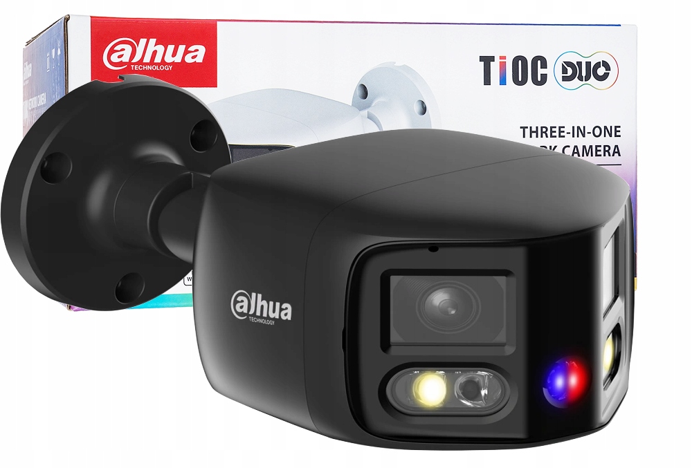 Ip kamera Dahua IPC-PFW3849S-A180-AS-PV čierna 8MPx Panoráma s Ai analytikou