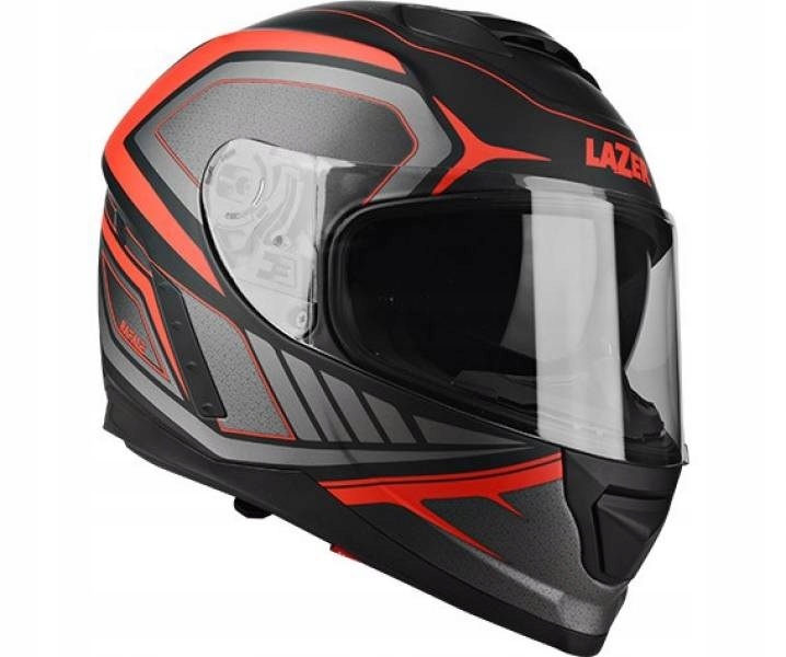 Lazer Rafale Hexa Black Red Kask motocyklowy