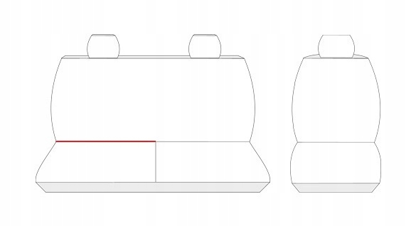 Pokrowce BP4 na fotele do Renault Trafic (I II III) (1981-) Rodzaj Dedykowane