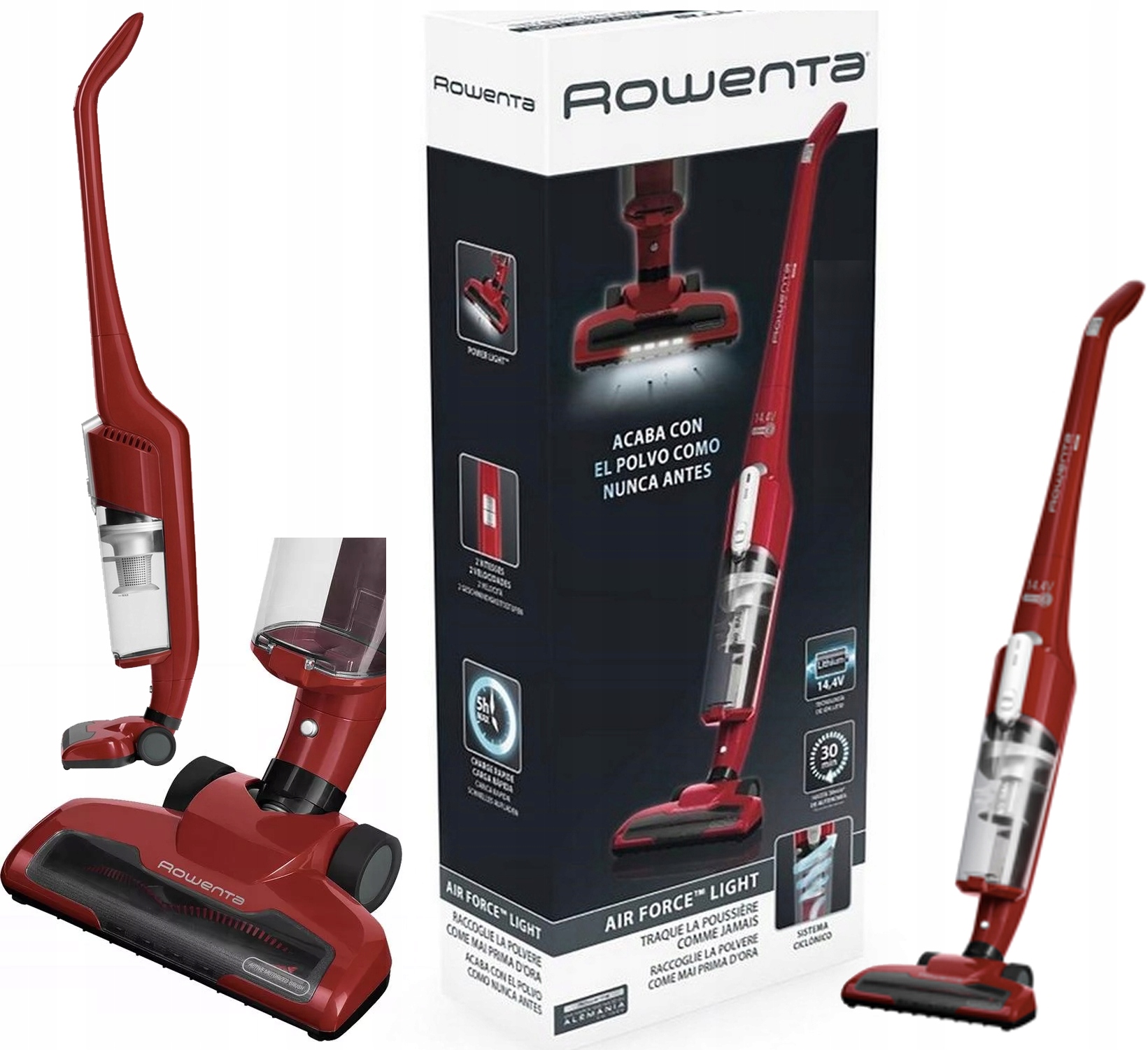 Support mural aspirateur balai Rowenta X-NANO RH112 