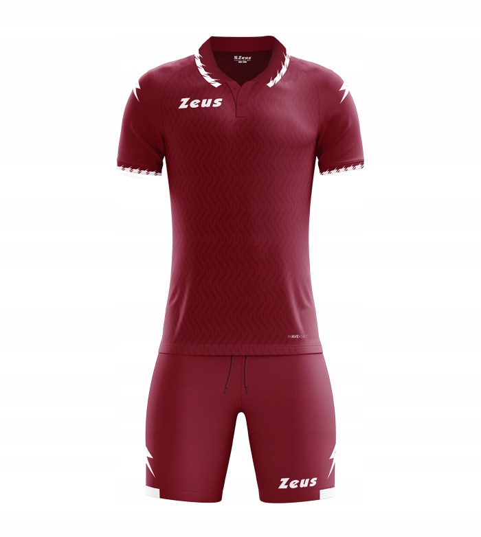 Komplet Piłkarski Sportowy Zeus SA23 Granata r.XL