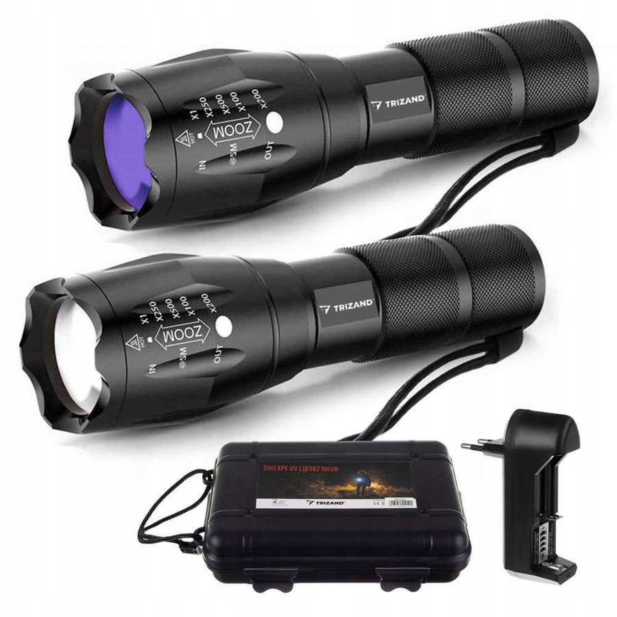 

Latarka Lampa Led Uv Mocna Akumulatorowa Szperacz
