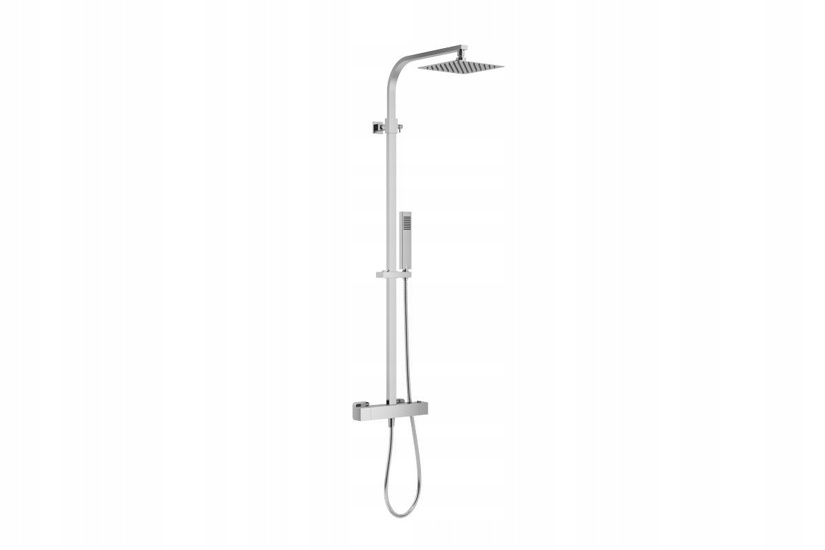 Sprchový stĺp Rain Square Termo s batériou te