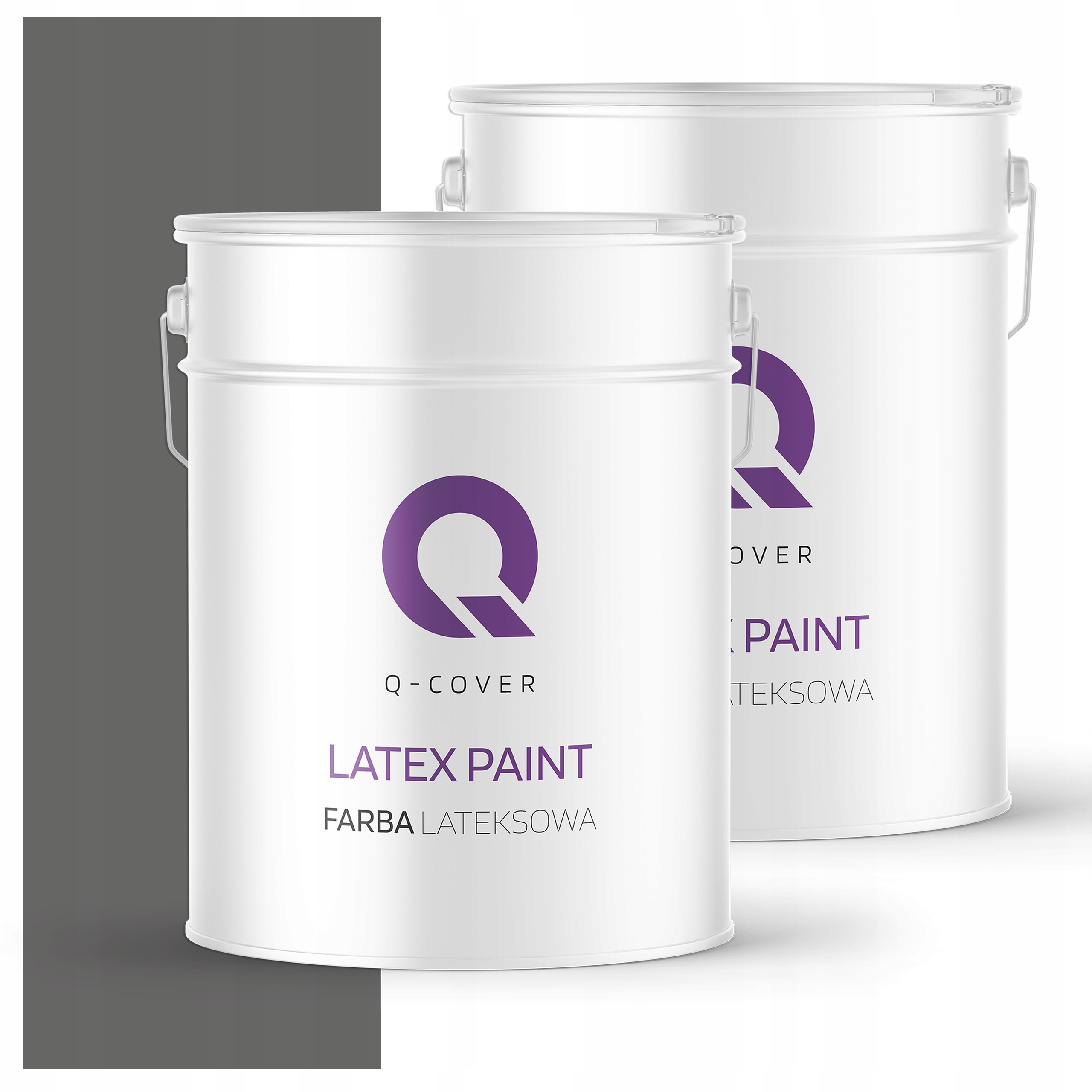 Latexová farba na interiér steny Stropy 10L Hlboká grafitová matná H1213