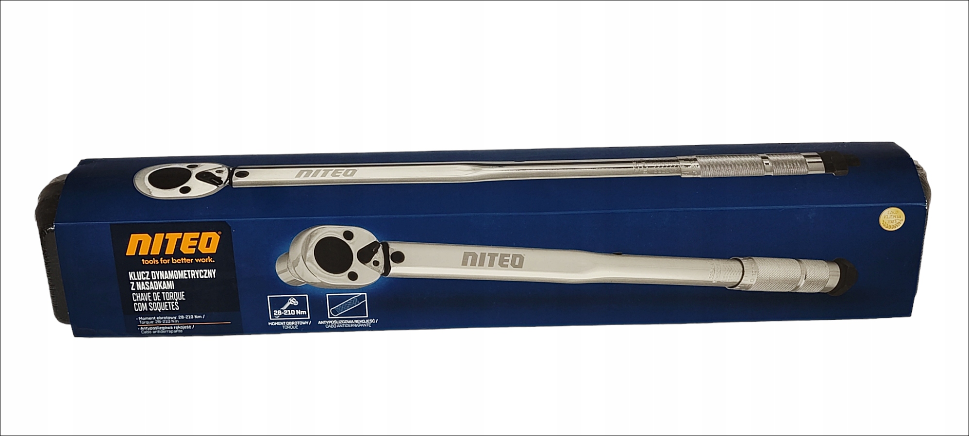 Klucz Dynamometryczny z Nasadkami Niteo