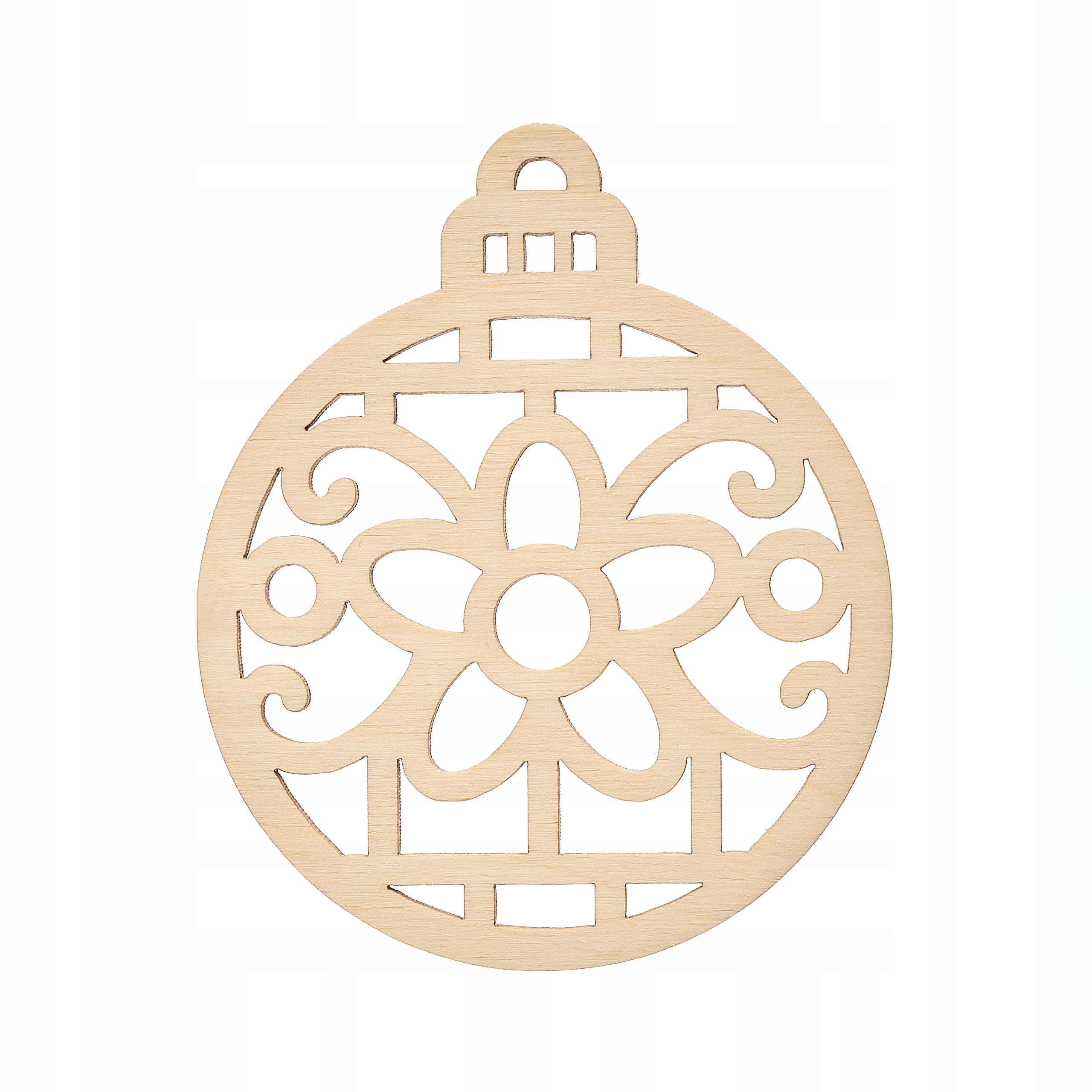 

Drewniana Bombka Choinkowa Klasyczny Ornament