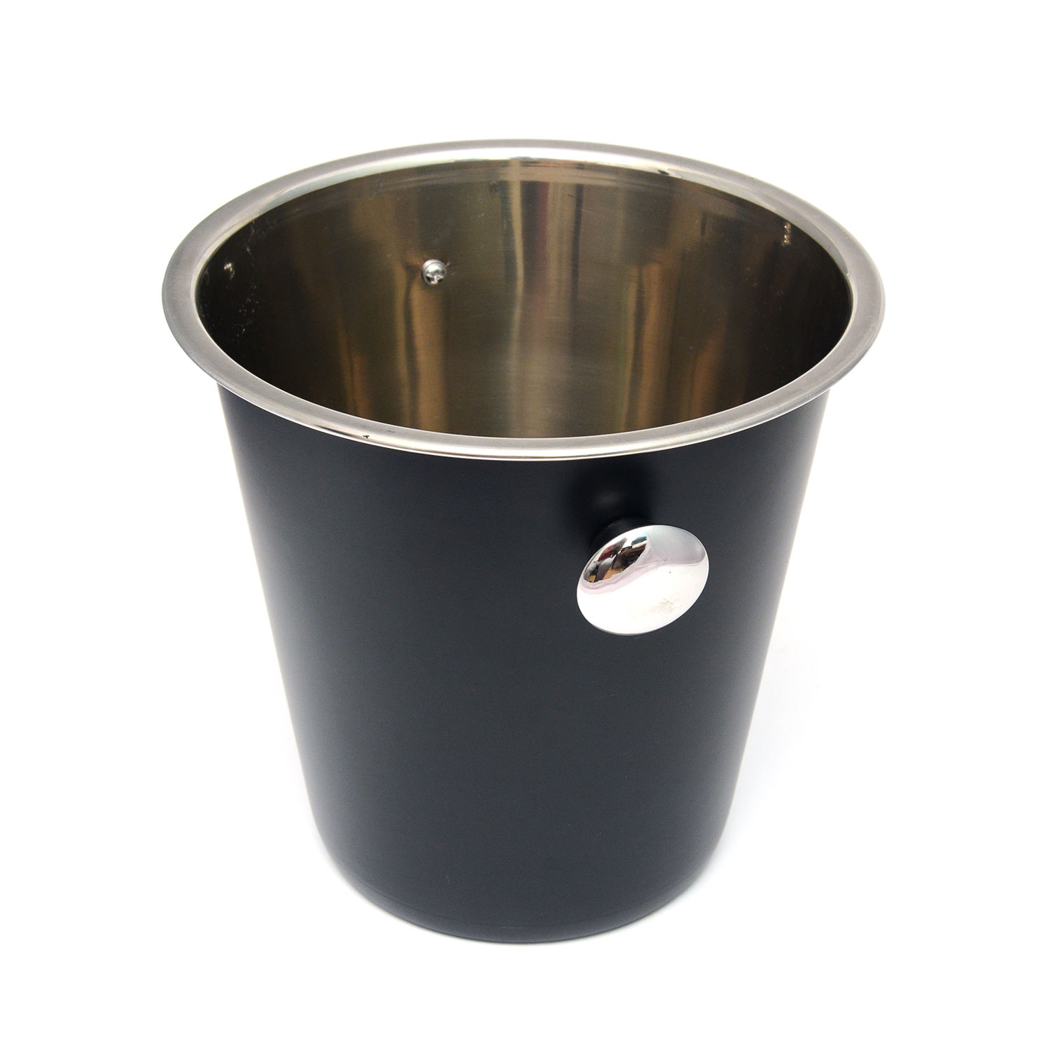 Wiaderko do szampana Lód pojemnik Cooler 4l czarne Rodzaj wiaderko