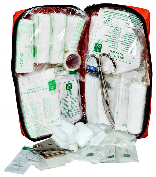 GAŚNICA OGNIOCHRON 1KG + APTECZKA DIN13164 + UCHWYT DO BAGAŻNIKA RZEP MOCNY Typ wyrobu medycznego wyrób medyczny lub wyrób medyczny do diagnostyki in-vitro