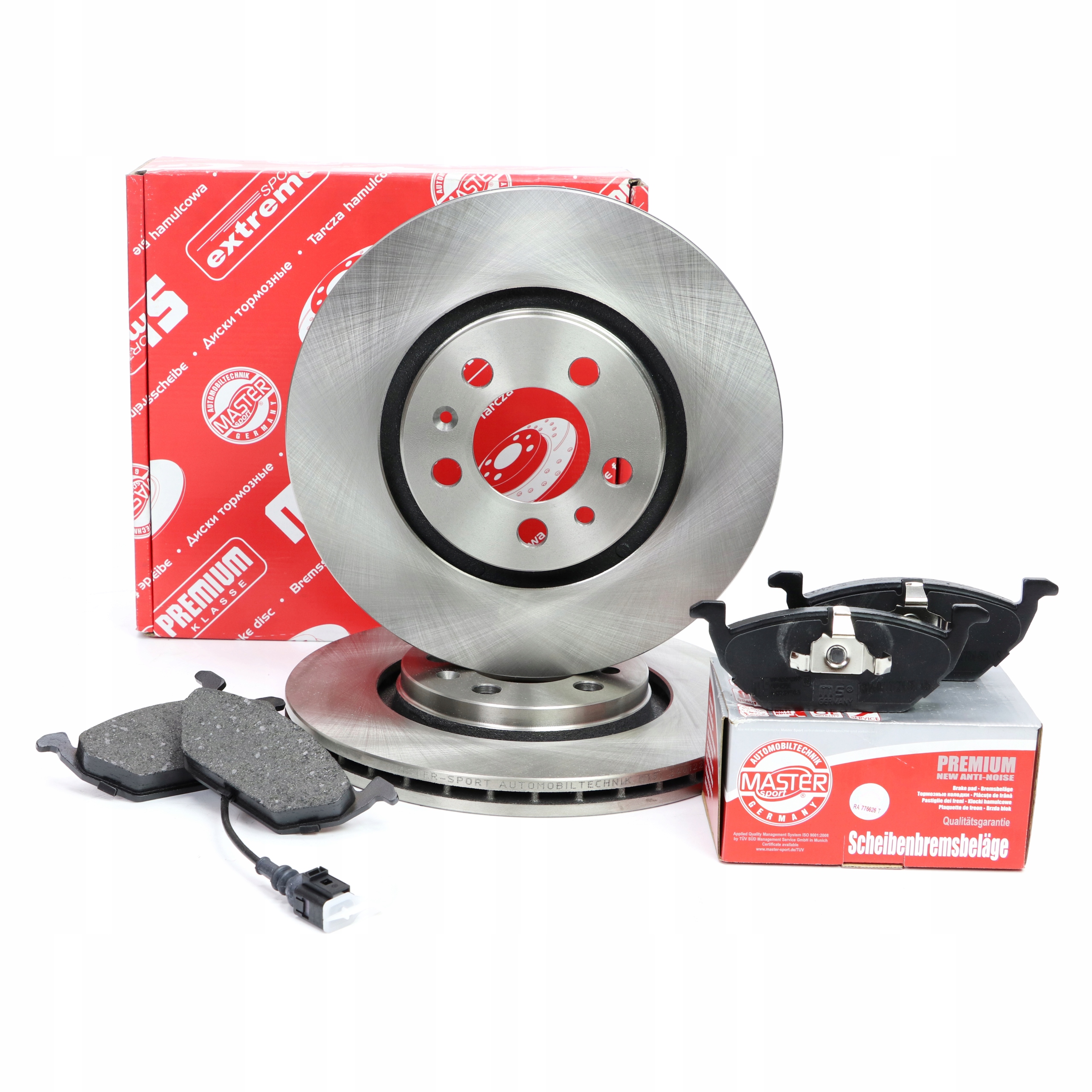 Диски колодки передние AUDI A3 (8L1)