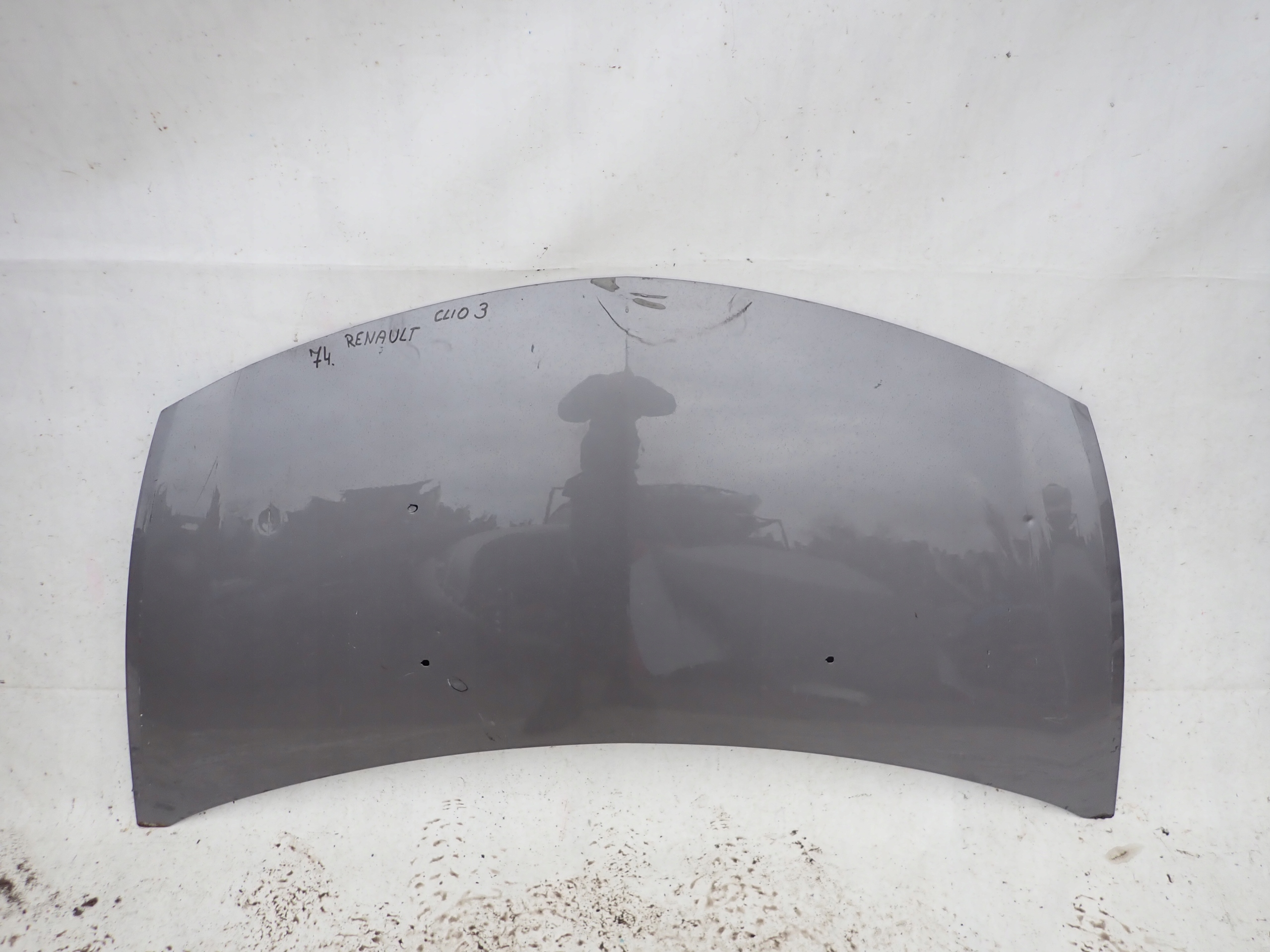 RENAULT CLIO III bonnet metallic