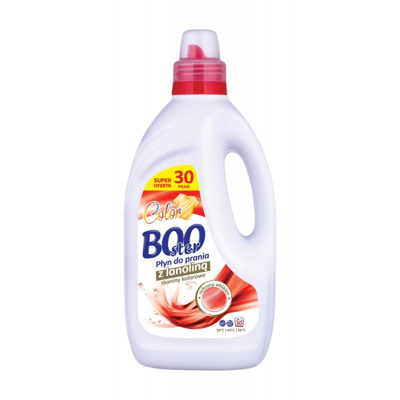 

Booster płyn do prania tkanin kolorowych 1,5l
