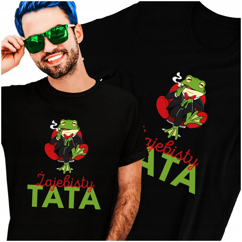

Zajebisty Tata Koszulka Śmieszna L