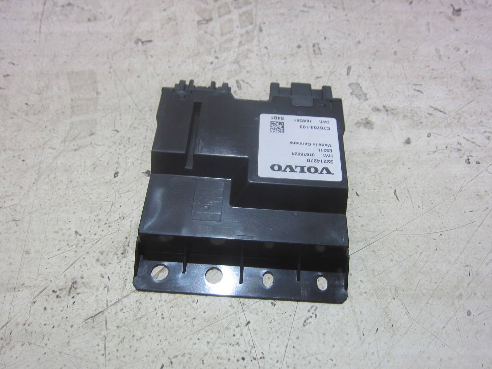 VOLVO XC60 II XC 60 module bonnet boot control unit electrical 32214270