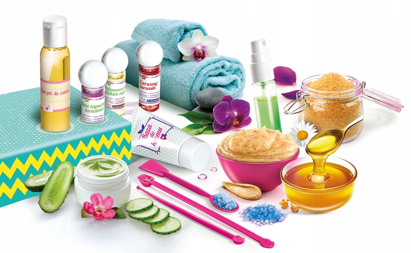 NAUKOWA ZABAWA ZRÓB TO SAM KOSMETYKI BAW SIĘ 8+ Rodzaj laboratorium kosmetyków, mydełek